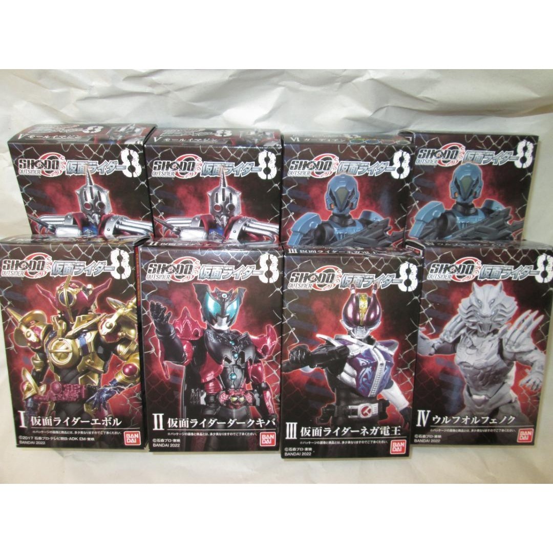 新品未開封 SHODO ジャーク将軍 ゲンム エボル エターナル セットの