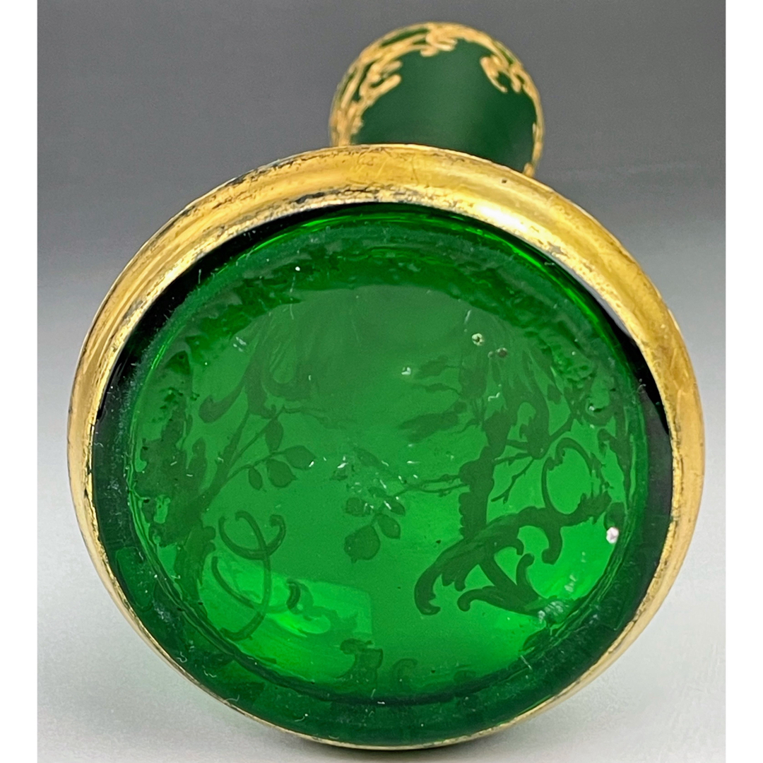 希少】モーゼル 23．8㎝ エナメル盛 金彩 金盛り 花瓶 水差し