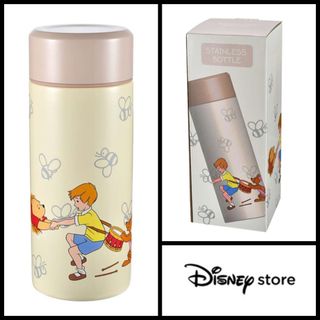 くまのプーさん - ステンレス ダイレクトボトル 600ml カバー付き プー