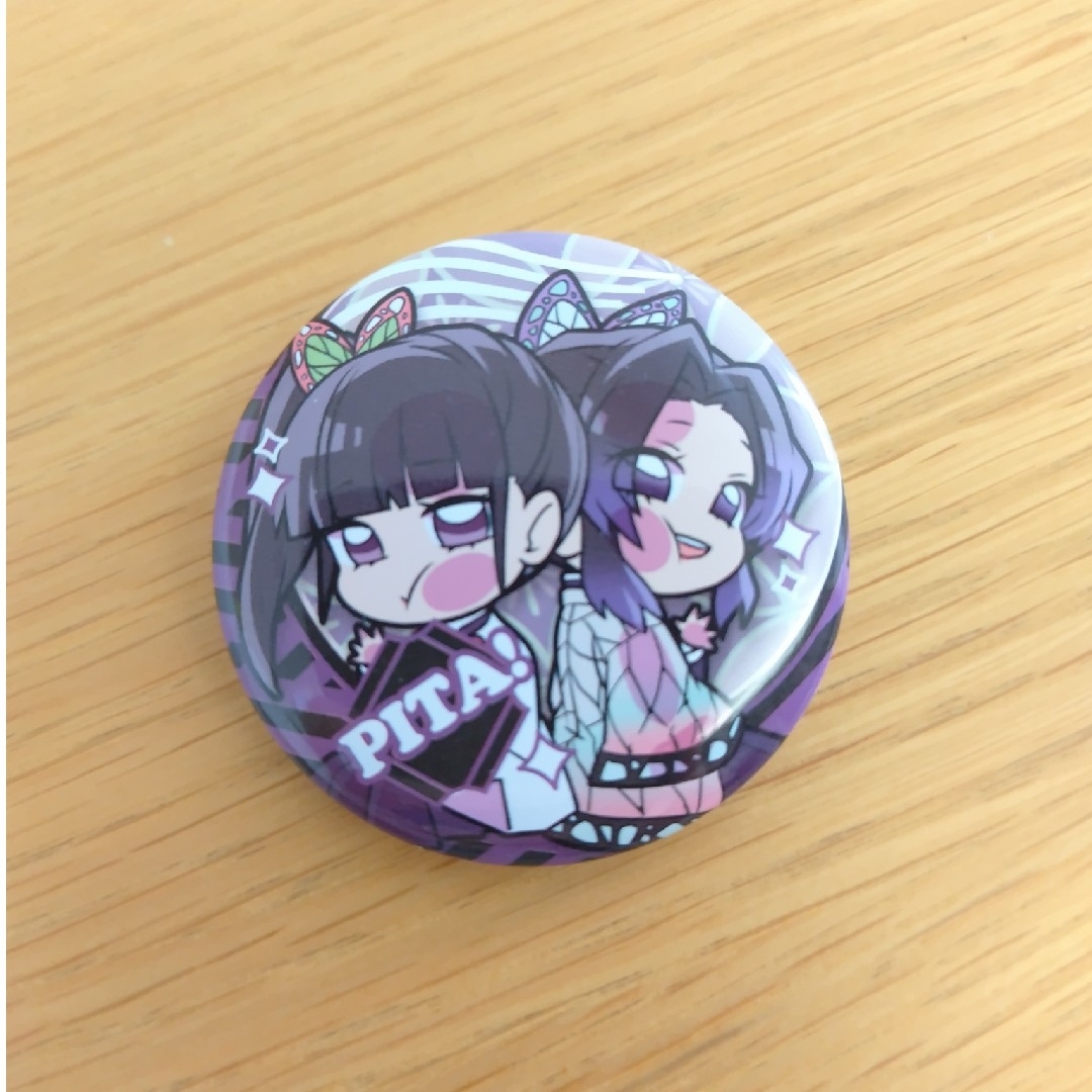 鬼滅の刃 - 《値下げ》鬼滅の刃 カナヲ＆しのぶ 缶バッジの通販 by