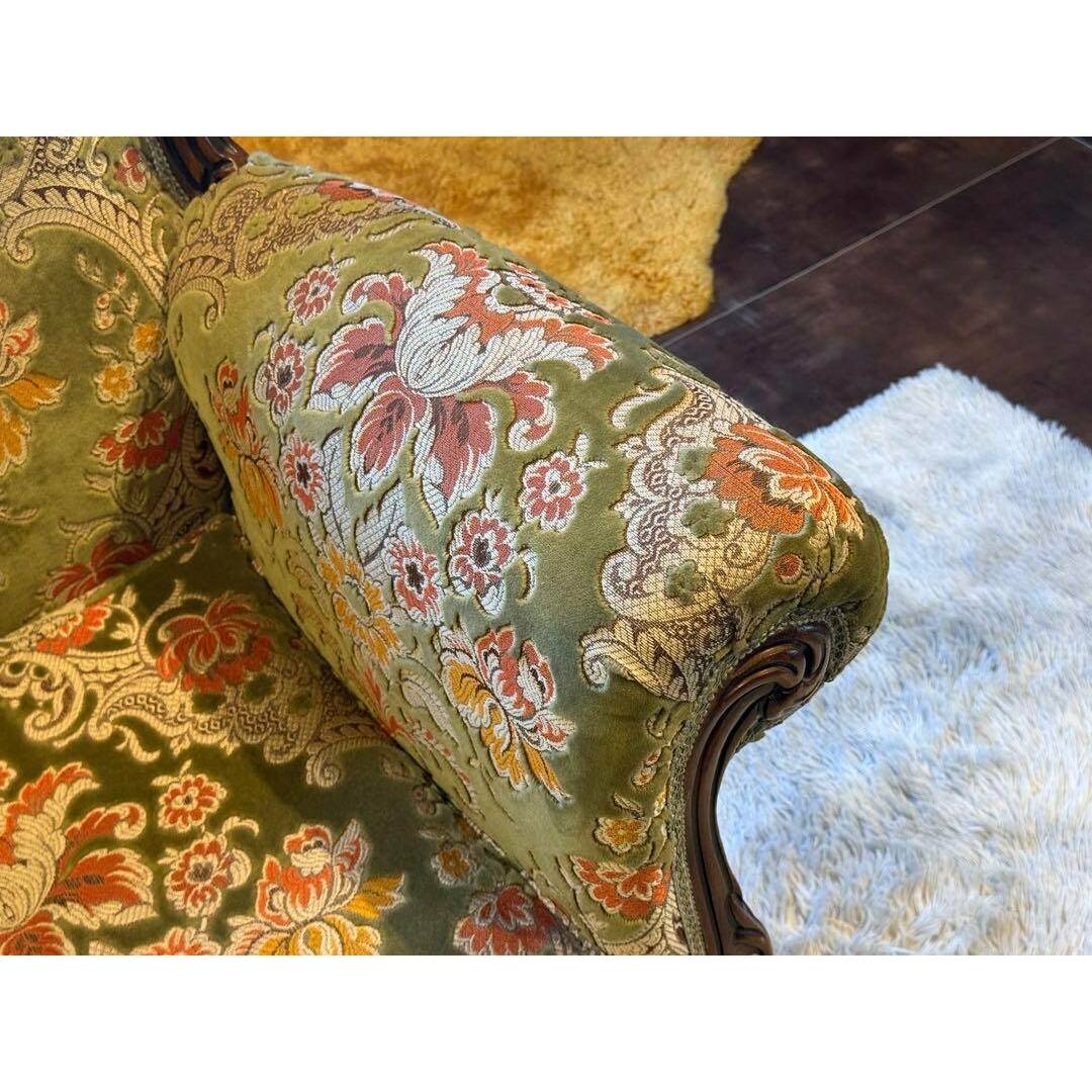 金華山織 クラシック クラシカル アームソファ 猫脚 ヨーロピアン GZ