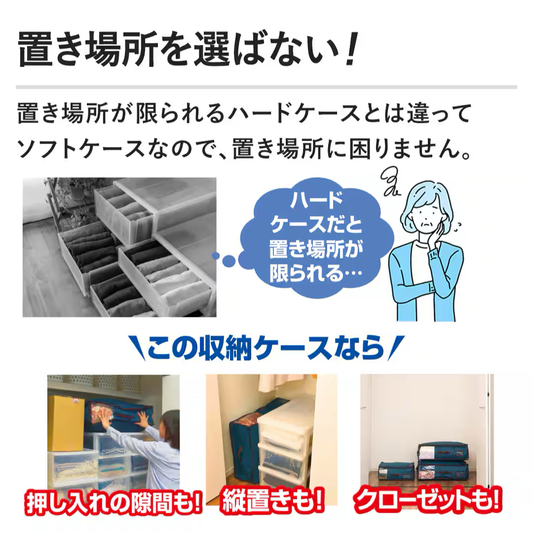 TEIJIN - 【新品未使用】帝人 カラッと収納ケース プレミアム 大1個 小