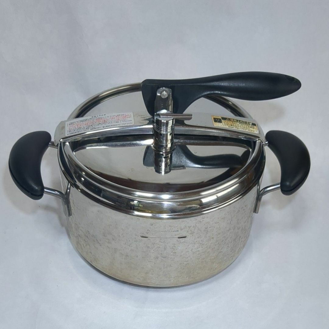 Lagostina - ラゴスティーナ圧力鍋 ノビア IH対応OK 6リットル USED美