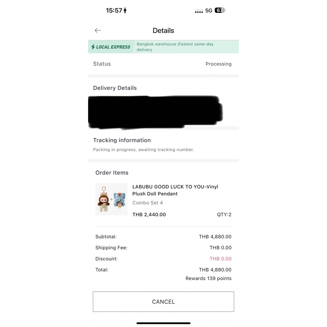 CRY BABY! - 【タイ限定】POPMART クライベイビー エレファント 正規品