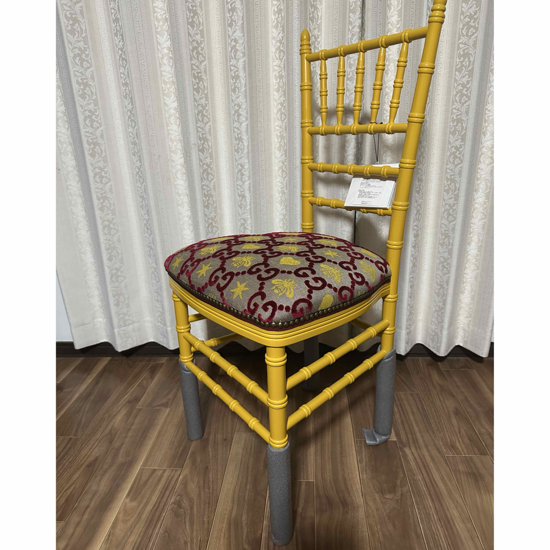 GUCCI - 【新品・未使用】GUCCI ウッドチェアーの通販 by リスター's