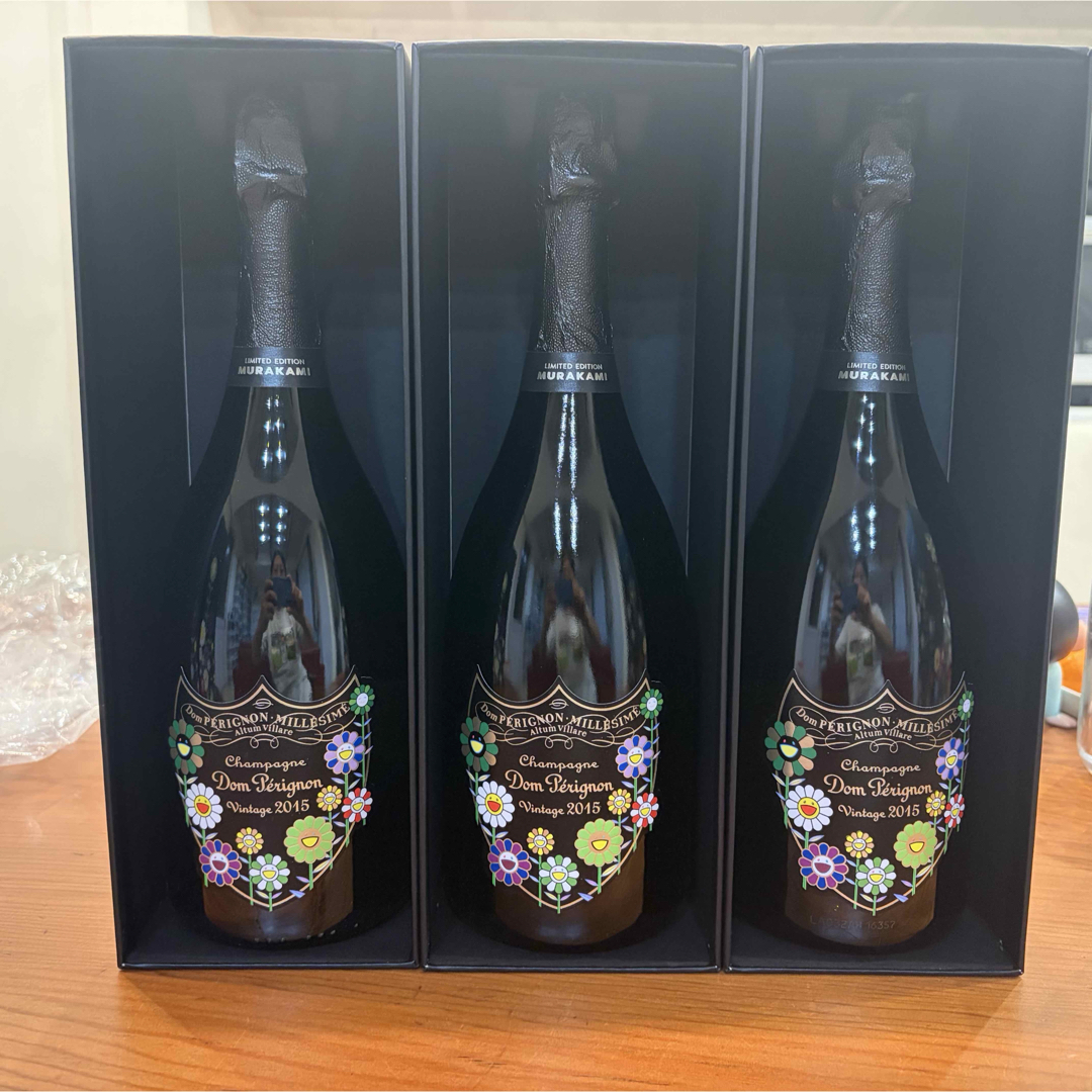 Dom Pérignon - ドンペリ村上隆コラボシャンパン 3本セットの通販 by