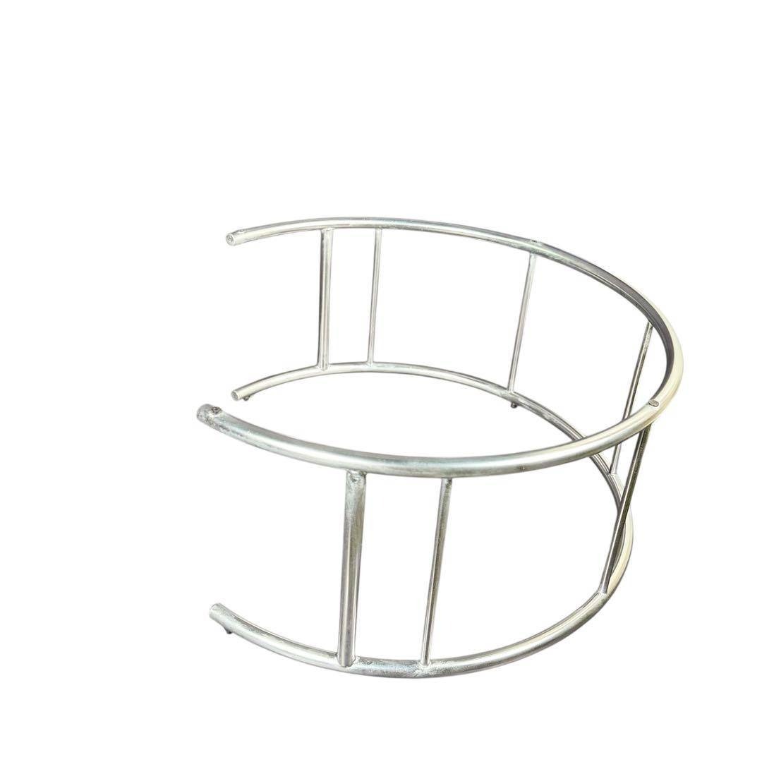 HR644 HUKLA 円形ガラスセンターテーブル 2個セット