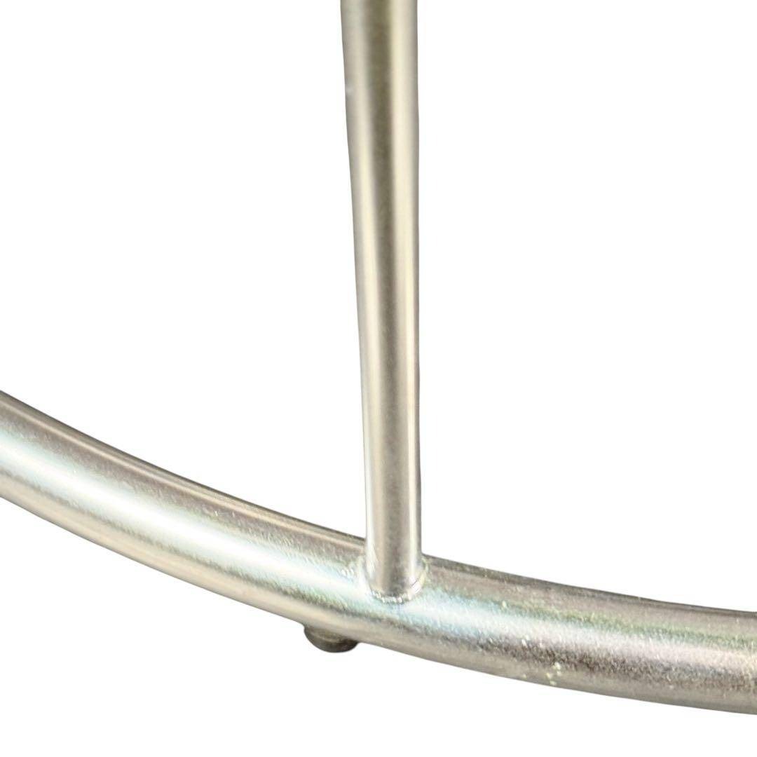 HR644 HUKLA 円形ガラスセンターテーブル 2個セット