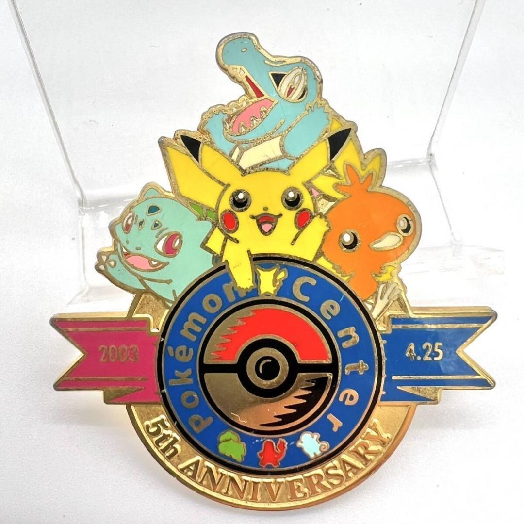 ポケモン - レア 2003 5th pokemon center 限定 ピンバッジの通販 by