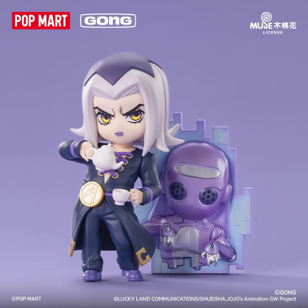 ジョジョの奇妙な冒 POPMART 黄金の風 6箱入り 海外限定 新品未開封の