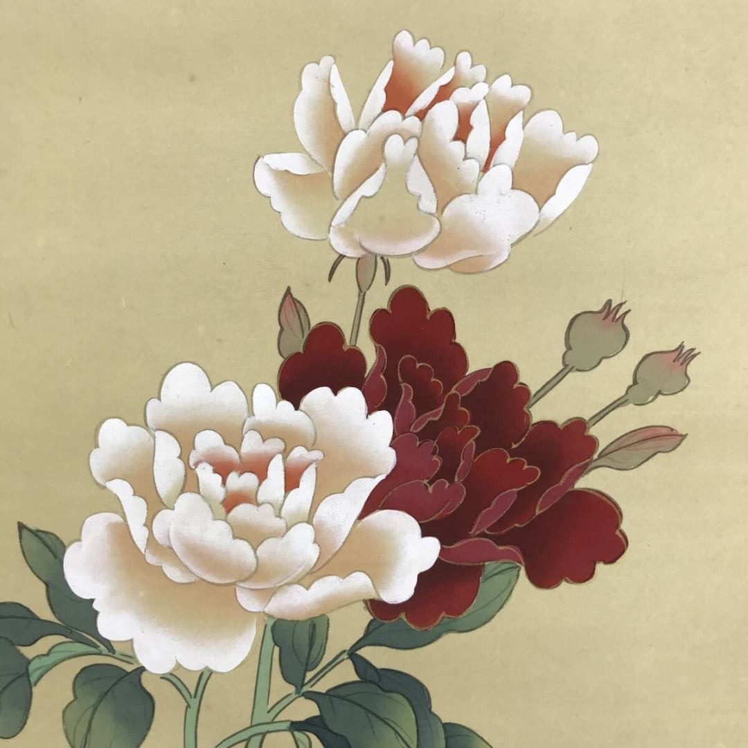 真作/淦仁/花鳥図/中国画/掛軸☆宝船☆AK-218の通販 by 掛軸✩宝船✩'s