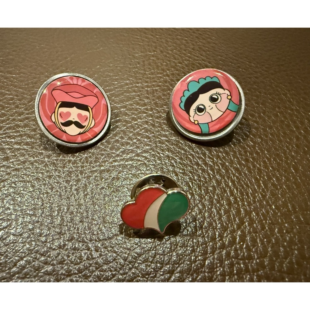 2025大阪関西万博 ハンガリー🇭🇺パビリオン ピンバッジ 3点セットの