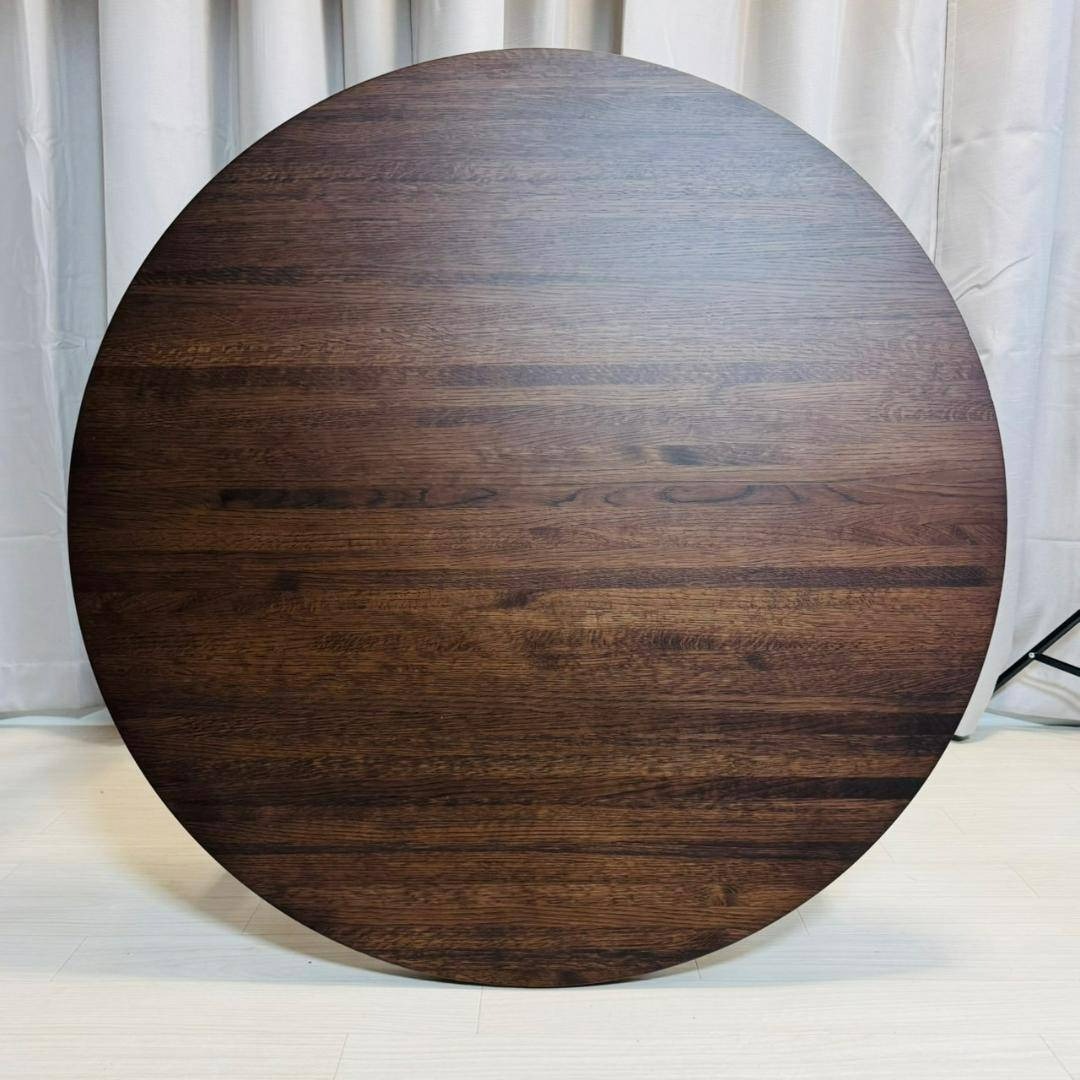 カリモク家具 - 美品 カリモク HARU ダイニングテーブル 円形 950Wの