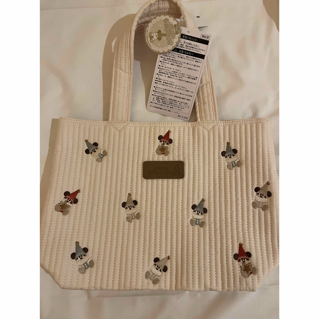 Disney - 2025 ディズニー クリスマス リルリンリン トートバッグ の