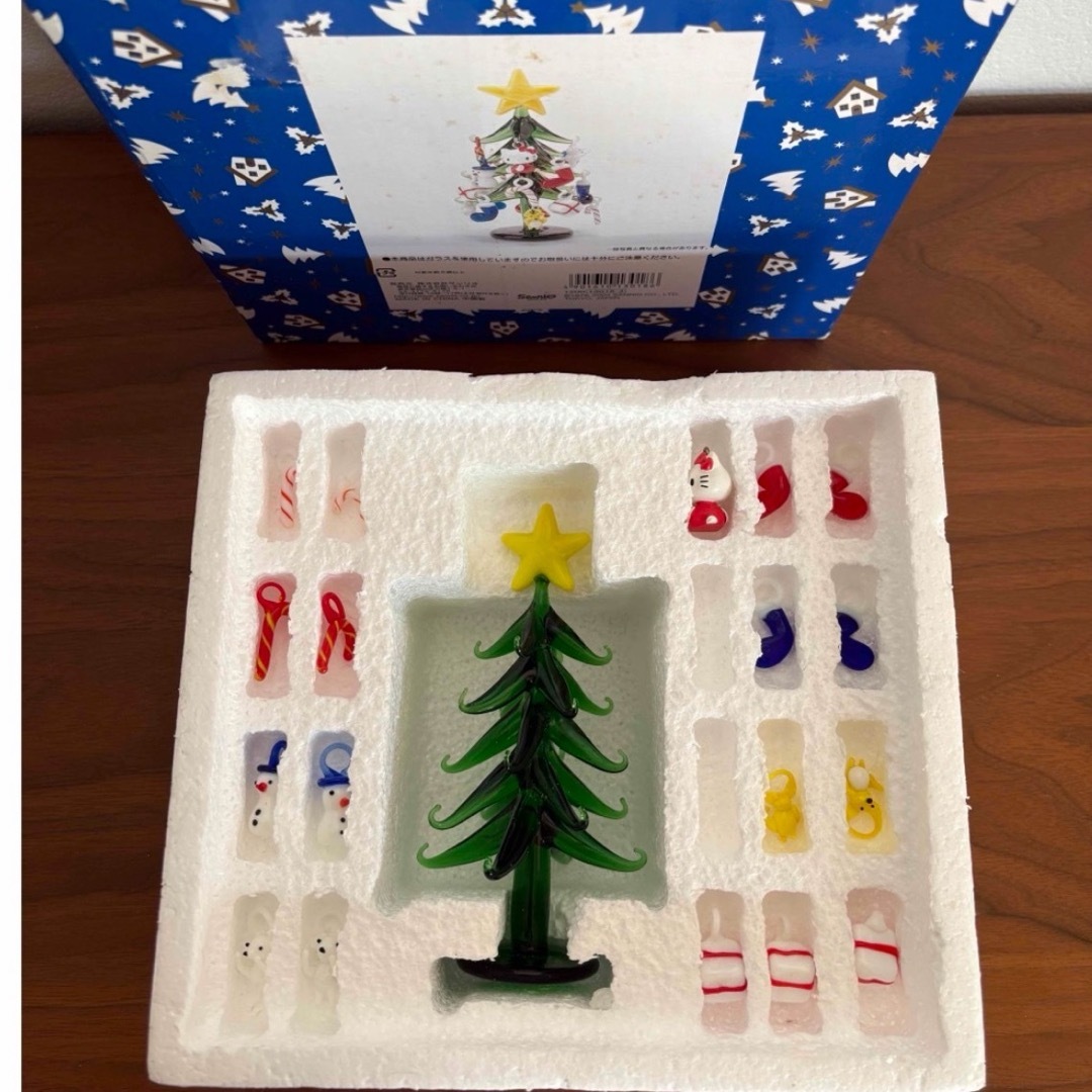 サンリオ - 【激レア】キティ ガラス製 クリスマスツリー セットの通販