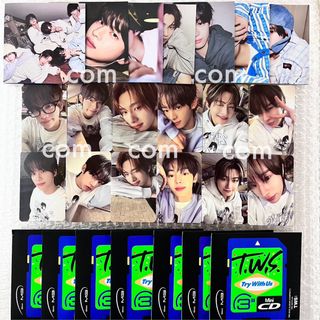 TWS TRY WITH US トレカ アルバム CD compact 7冊の通販 by com's shop