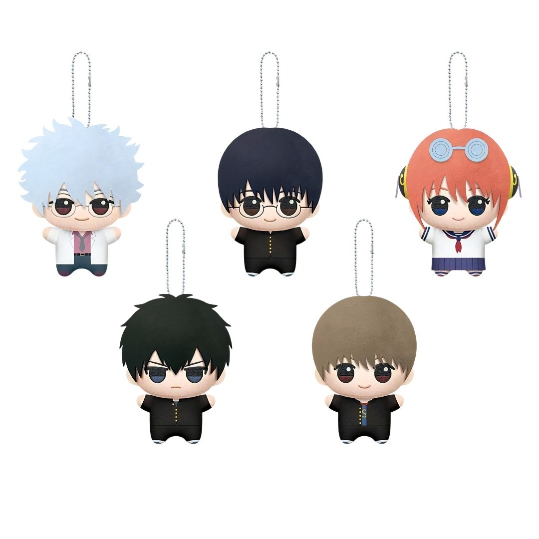 BANPRESTO - 銀魂 3年Z組銀八先生 ちびぐるみ 全5種 銀田銀八 新八