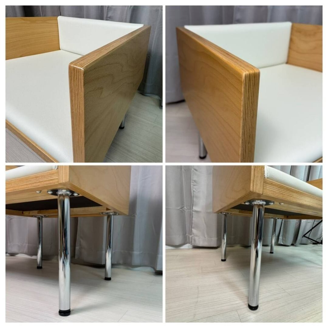 Okamura - 美品 オカムラ LW15DA 1人用チェア クリームホワイトの通販