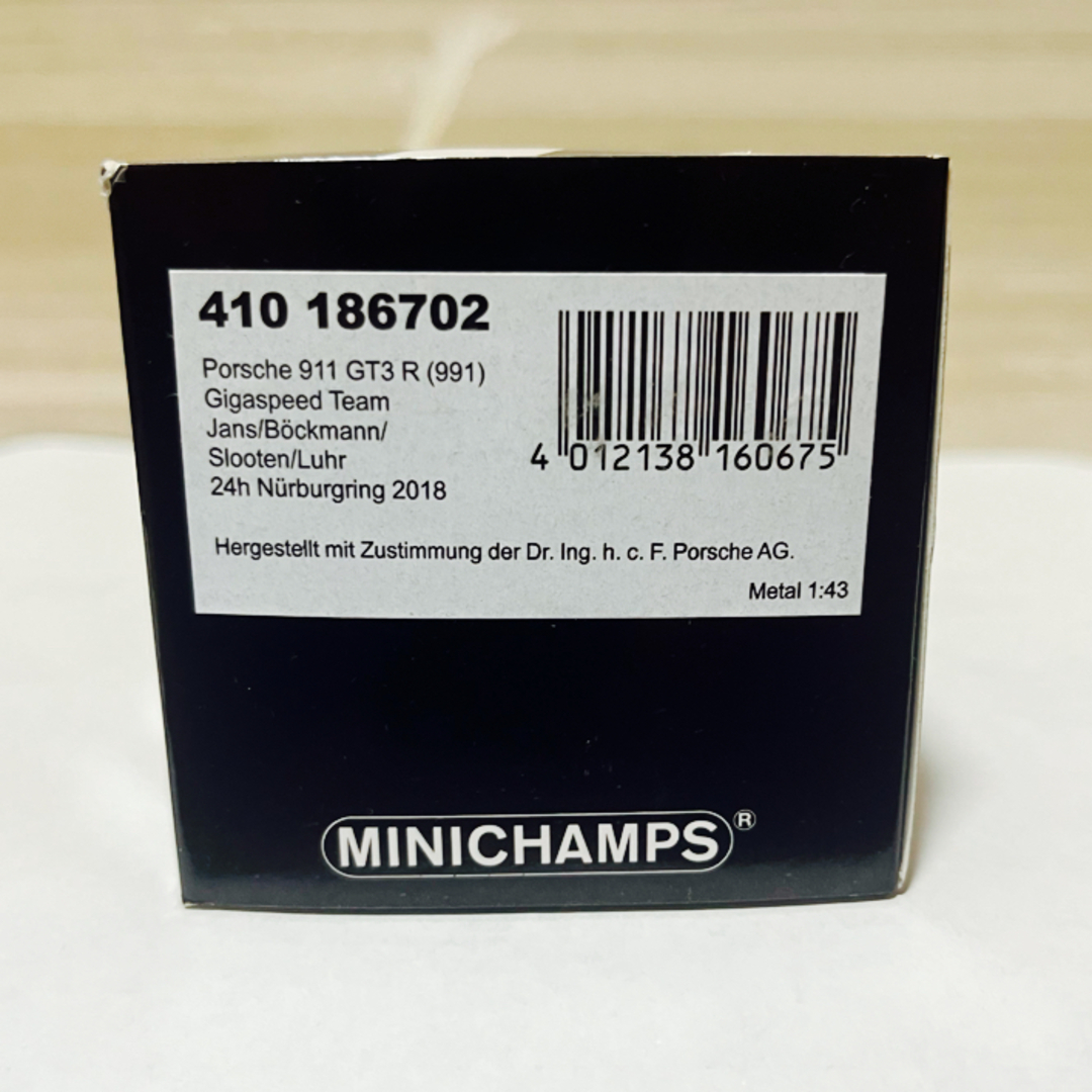 PMA - PMA 1/43 ポルシェ 911 GT3 R TEAM