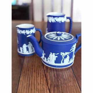 WEDGWOOD - ウェッジウッド フロッグサービス 蓋付き クリームカップ