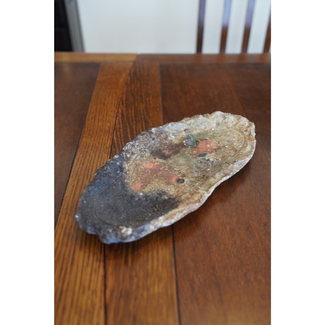 加藤隆彦 作 信楽長皿