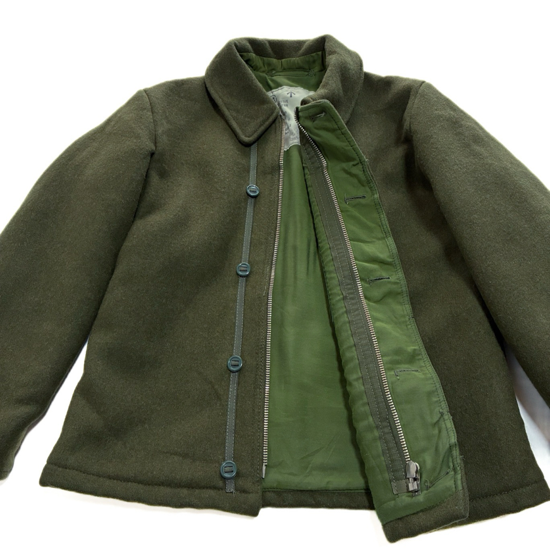 稀少 80s イギリス軍 RAF MK3A ファイヤファイター ウールジャケットの