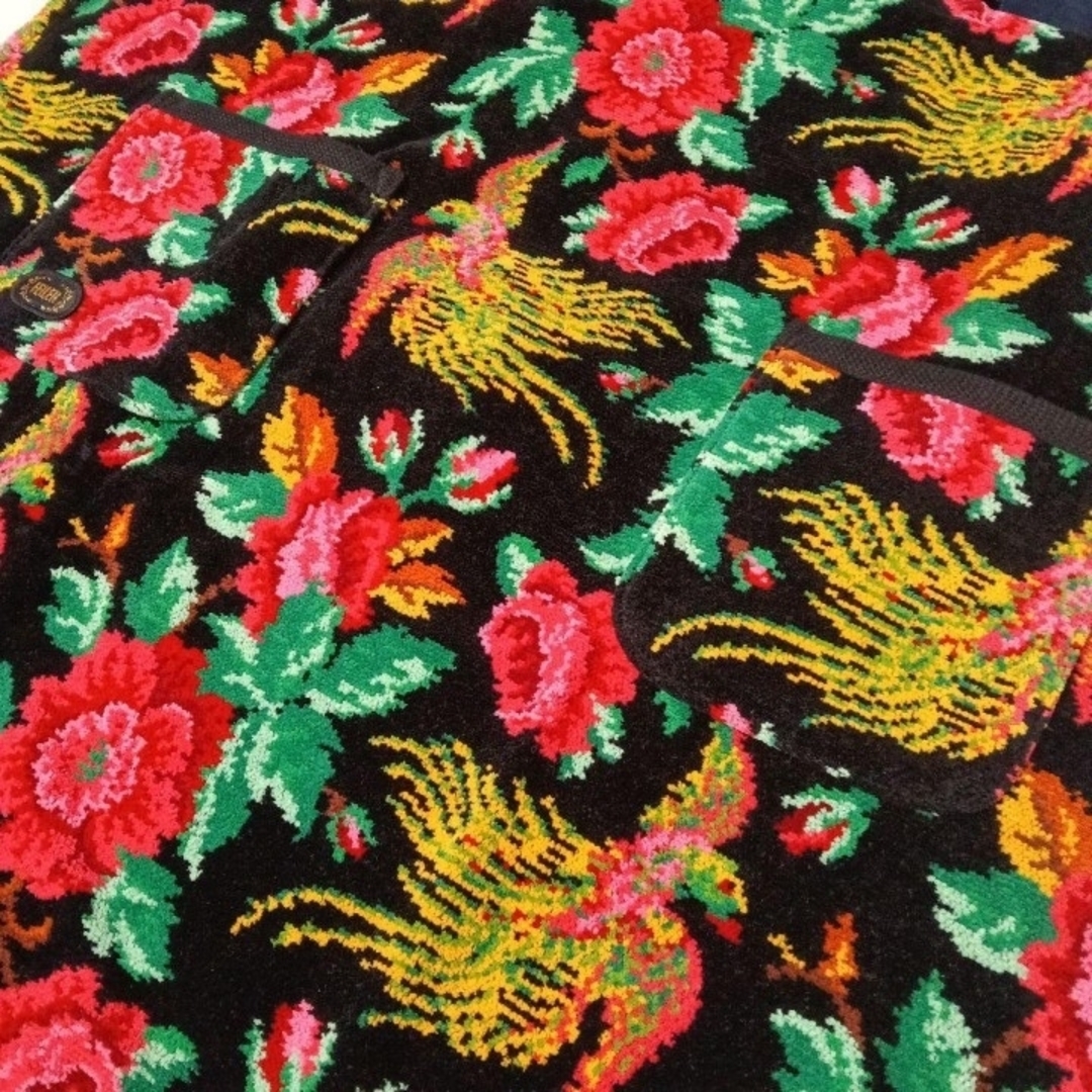 極美品 FEILER フェイラー エプロン パラディス 鳳凰 2ポケット希少