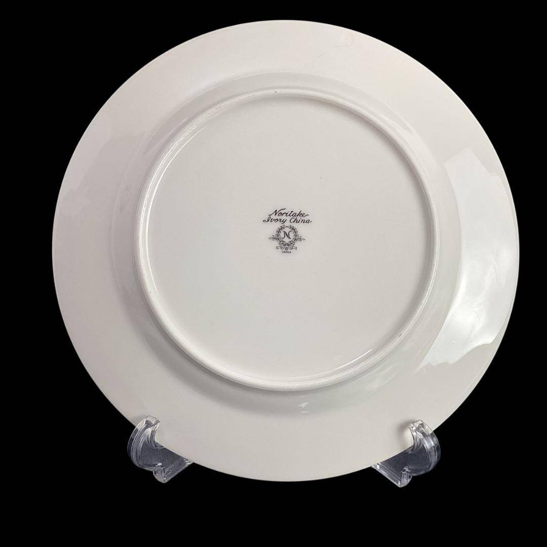 Noritake - 希少【未使用】ノリタケ アイボリーチャイナ プレート 花柄