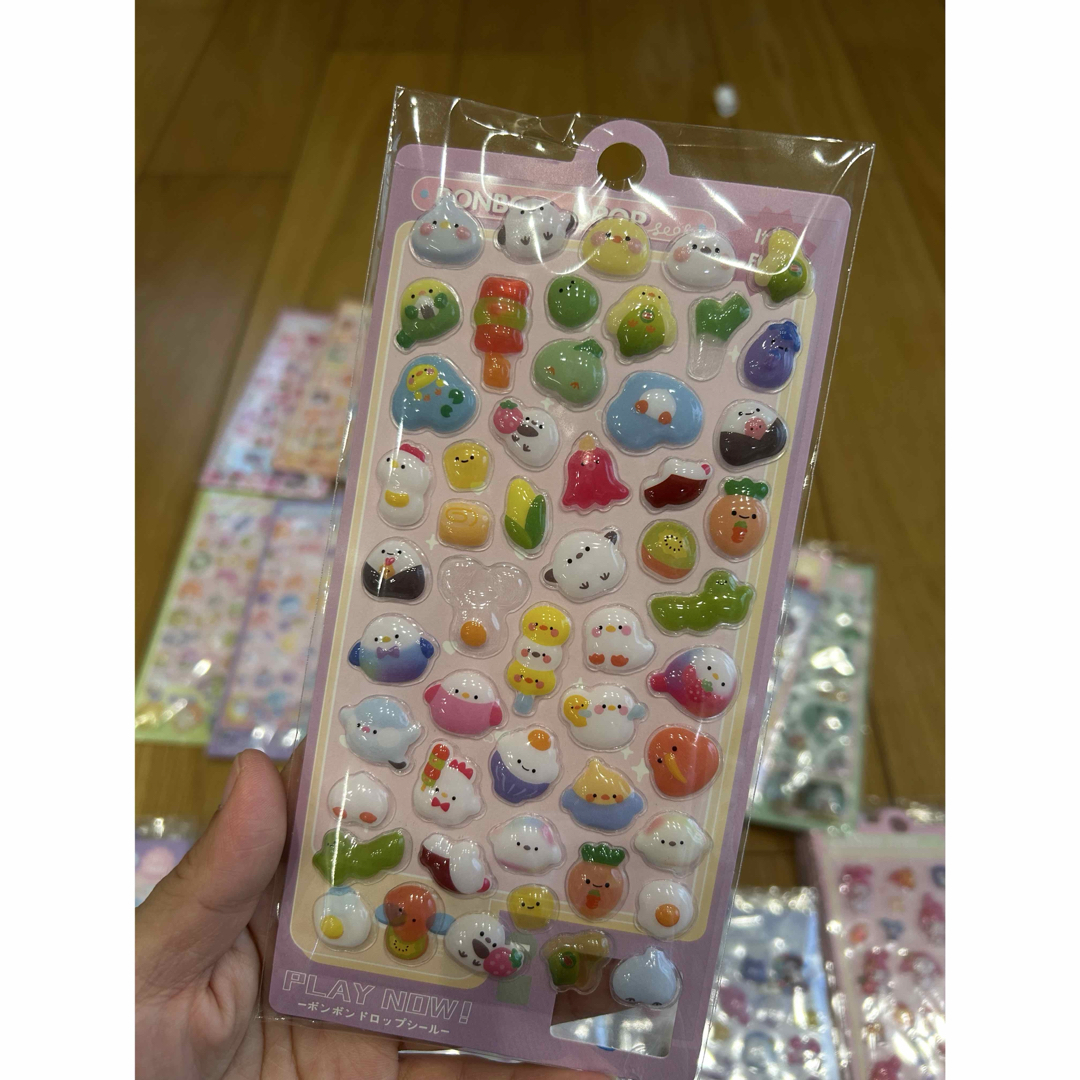 ボンボンドロップシール14枚セット！の通販 by sunny ｜ラクマ