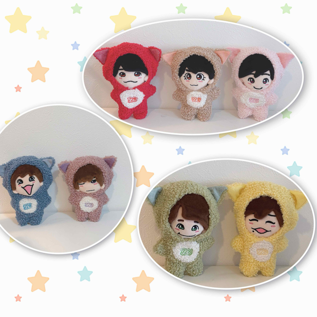 なにわ男子 - ちびぬい着ぐるみ ちびぬい服 オーダーページ めじるし