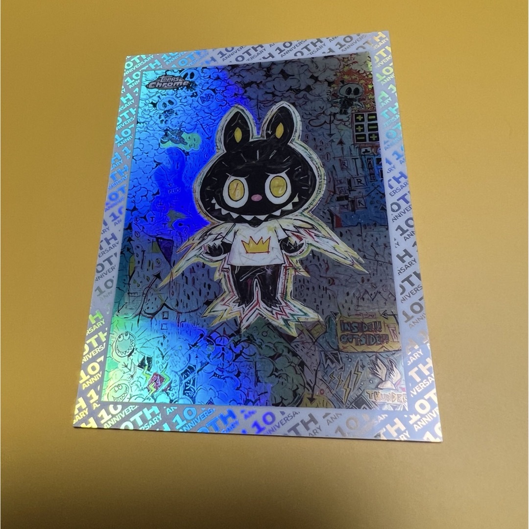 Topps - レア！ topps chrome labubu ラブブ リフラクター 10thの通販