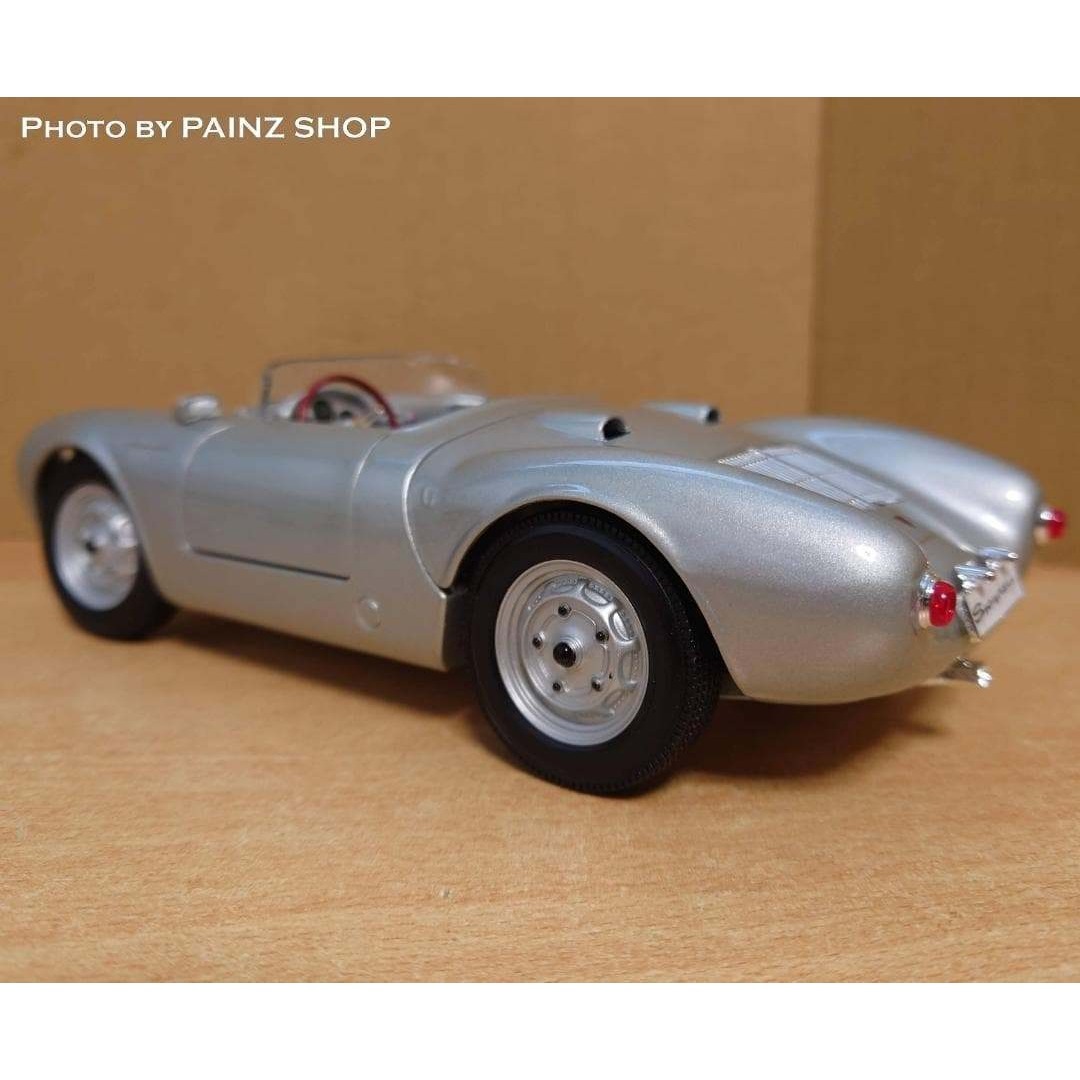 1/18 ポルシェ550A スパイダー 1955 シルバー Porscheの通販 by PAINZ
