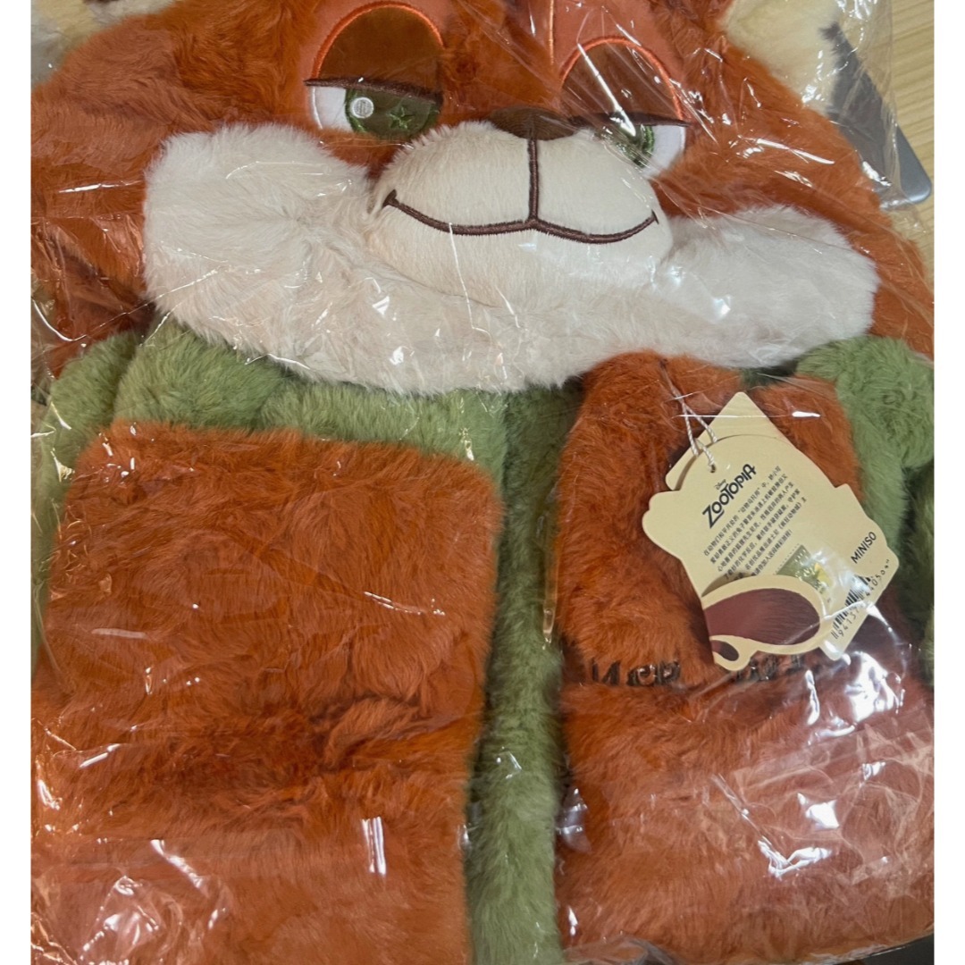 Disney - 2点「ジュディ+ニック」 ズートピア x miniso 帽子マフラー