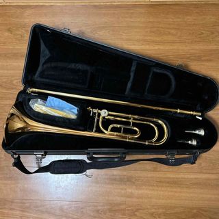 YAMAHA Xeno テナーバストロンボーン用ケース・カギ付き・美品・即決