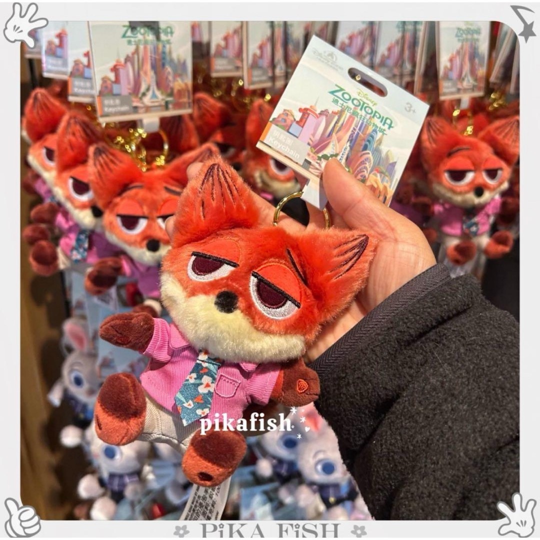 Disney - 【即発送☆正規品】ニック ズートピア2 ぬいぐるみキー