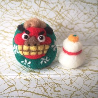 羊毛フェルト・獅子舞くんセット♥️の通販 by ちぃ's shop｜ラクマ