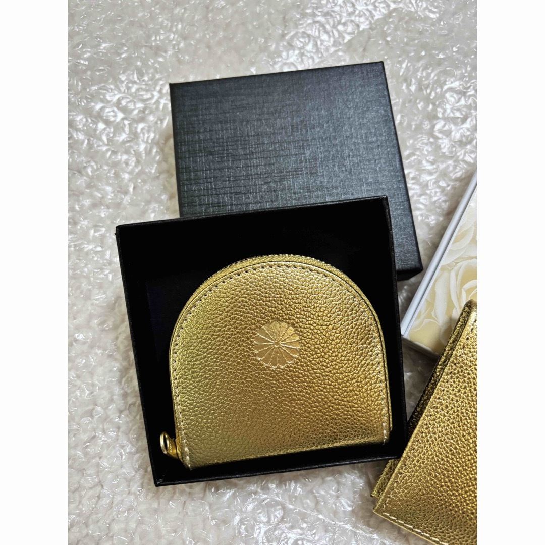 皇居財布正規品】皇居財布 小銭入れ 長財布 金 ゴールドの通販 by ゆう