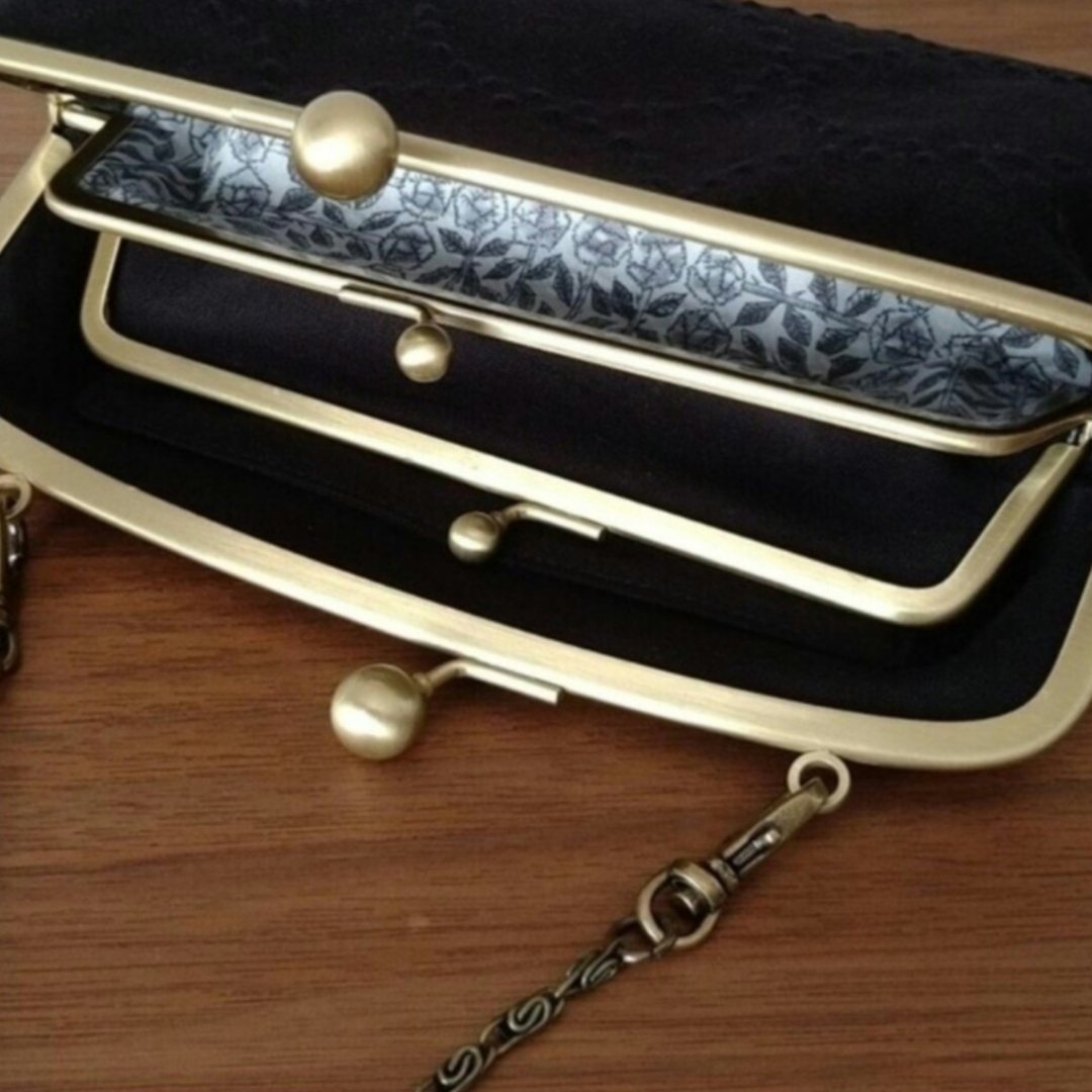 mina perhonen - 【オーダー】あめ玉口金 親子がま口長財布/ dop☆ミナ