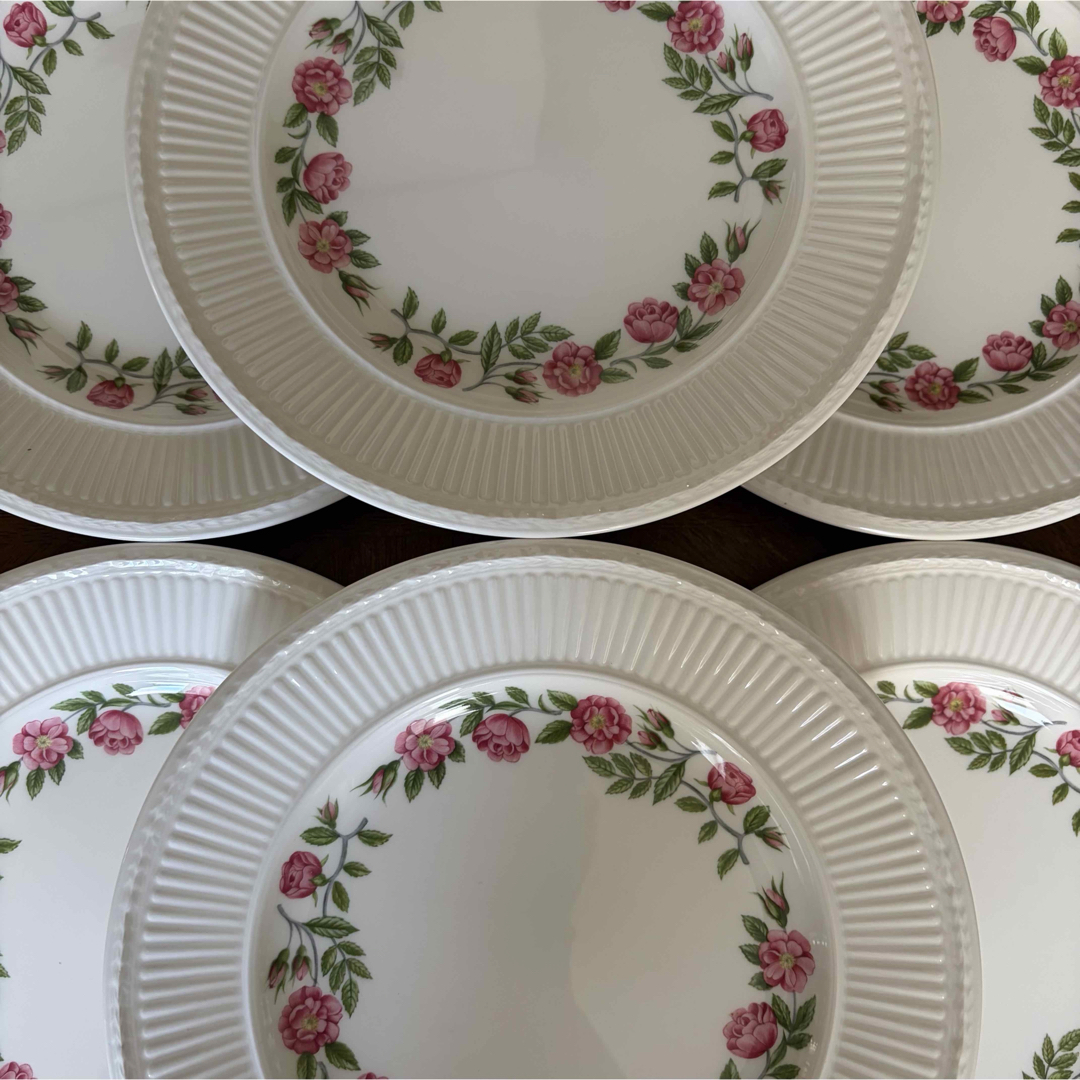 WEDGWOOD - 【レア美品】英国製 ウェッジウッド☆ロザリンド☆デザート