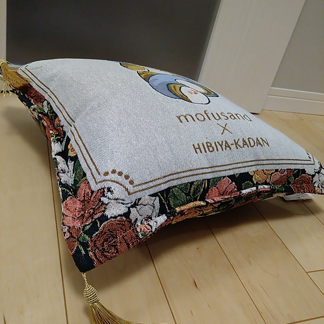 mofusand - モフサンド×日比谷花壇【ゴブラン織りクッション〜Winter