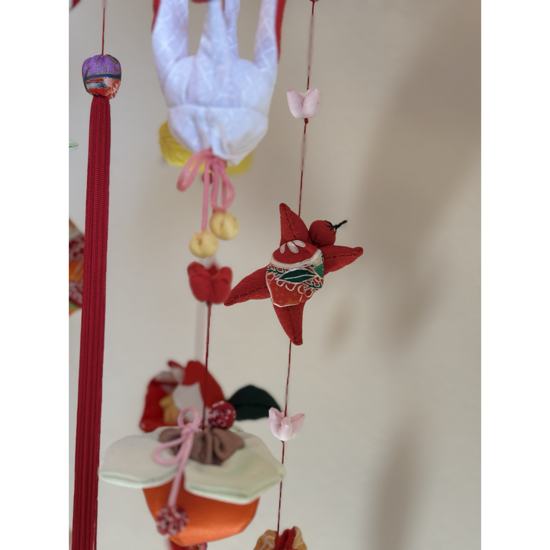 可愛いつるし雛No.174・ひな祭り・桃の節句・さげもん吊るし飾り