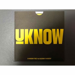 東方神起 - 【匿名発送】東方神起 ユノ I-KNOW Tabloid Ver CDのみの