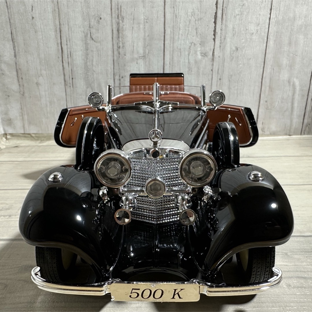 1/18 1936 メルセデスベンツ ミニカー 500K 全開閉 ブラック