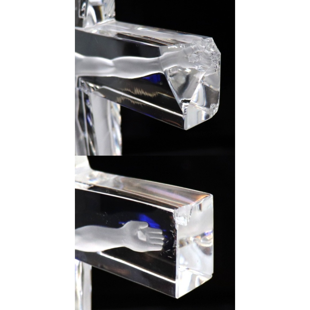 Baccarat - バカラ 激レア イエス・キリスト像 オブジェ 十字架