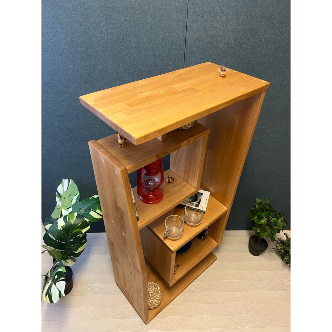 在庫整理】 オープンラック アシンメトリー 120 Pa Lオーク 312の通販