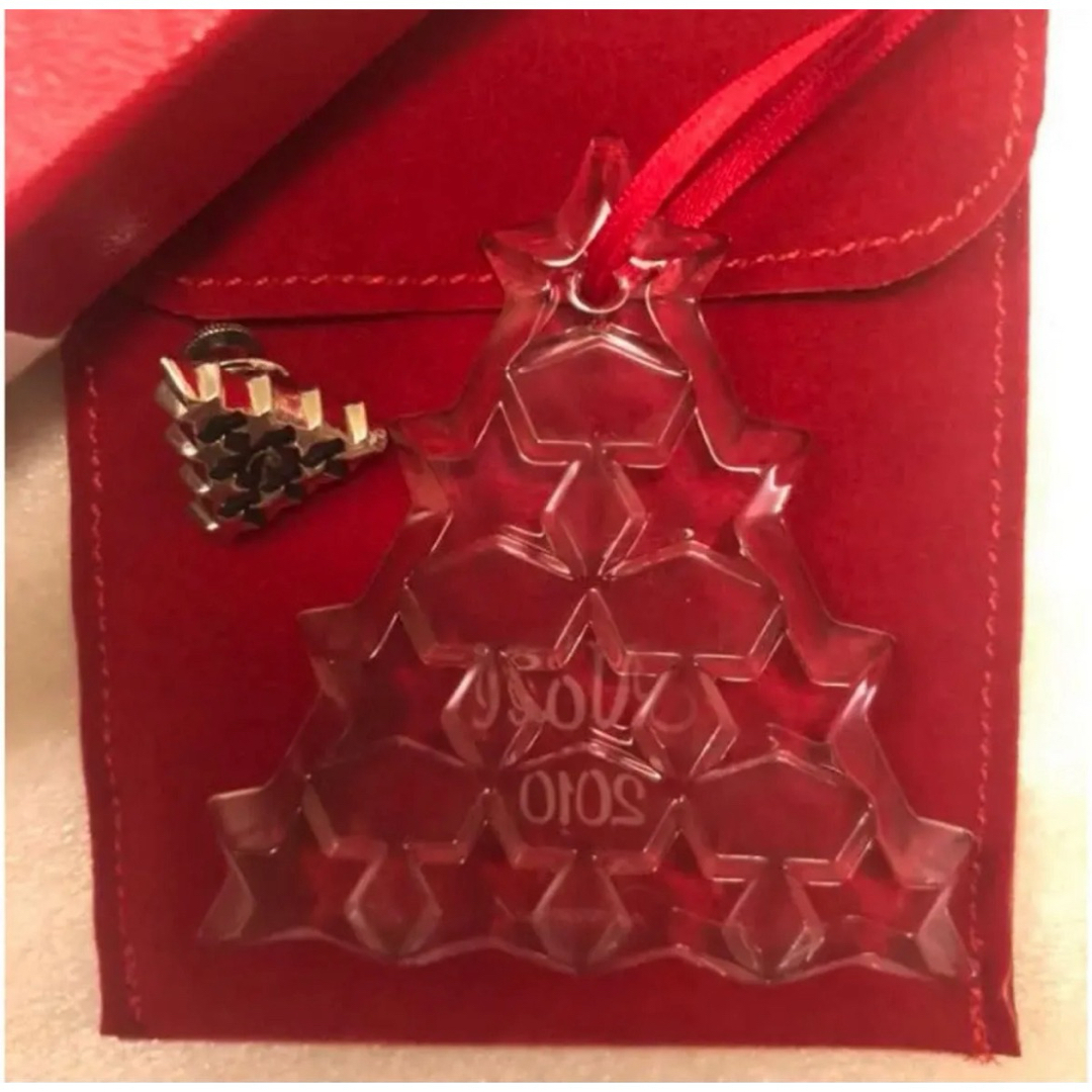 Baccarat - 2010【未使用・保管品】バカラ クリスタル オーナメント