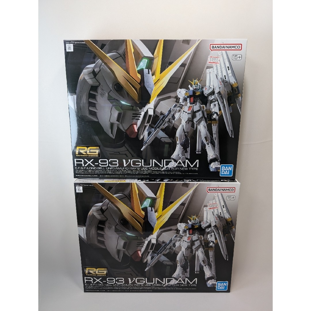 BANDAI - RG RX-93 νガンダムHG FD-03-00 グスタフ・カールタイプ00の