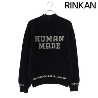 HUMAN MADE - HUMAN MADE 犬刺繍オーバーサイズニットの通販 by ラミー