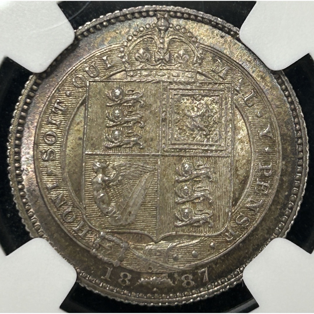 1887 イギリス1S銀貨 Jubilee Head NGC MS63の通販 by silver coins銀