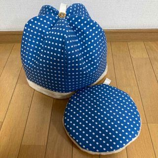 NO.177 布バスケット❁浮かせる収納❁ウォールポケット❁ハンドメイド